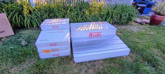 Roth 1/2" Radiant Floor Heating Panel System - (150+ Sq Ft) NEW