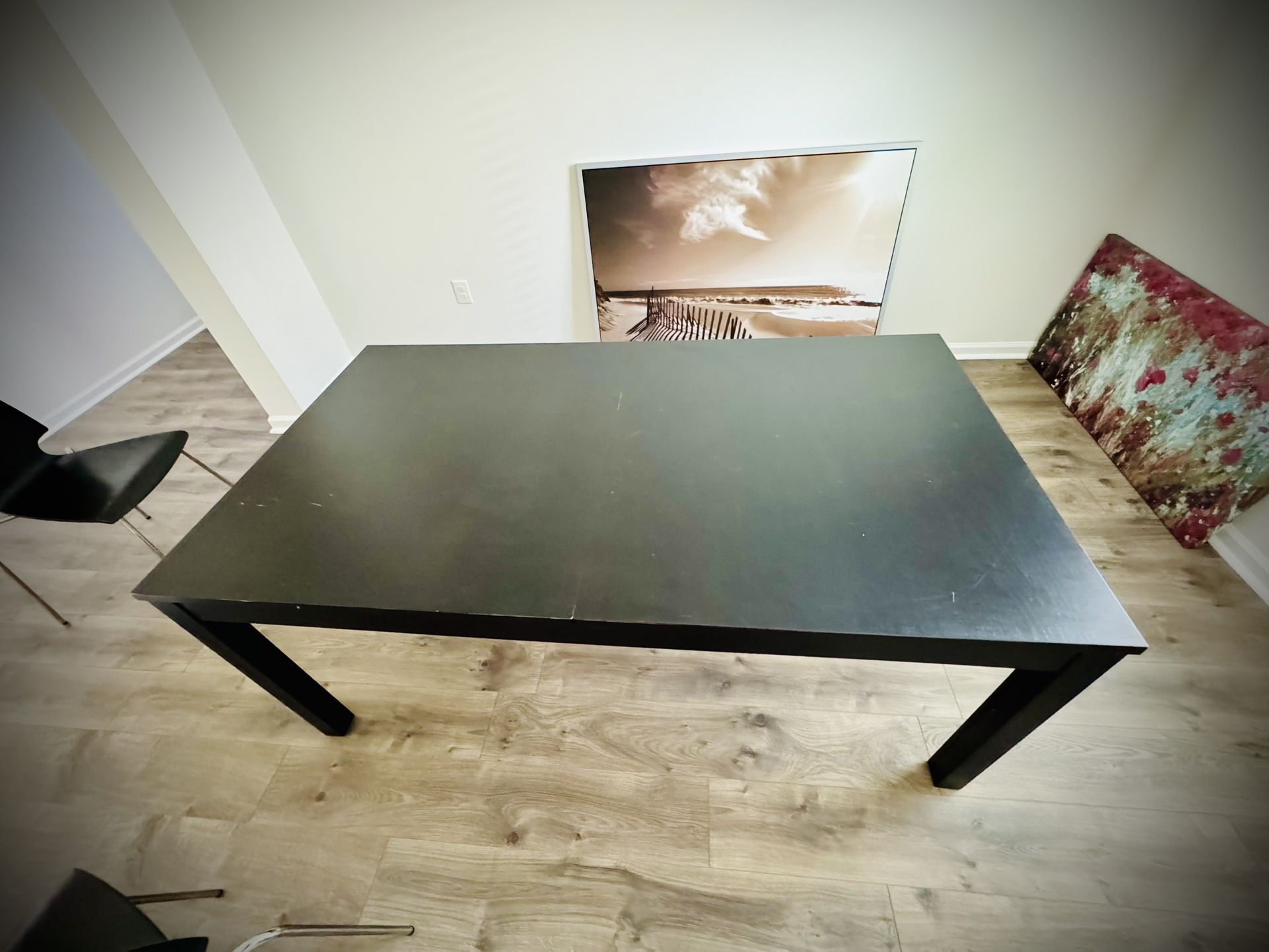 IKEA Bjursta Dining Table – Used but Sturdy