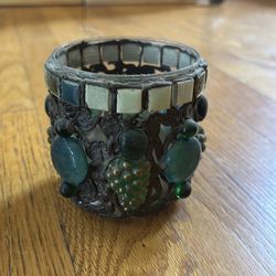 Handmade candle holder