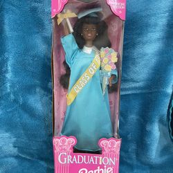 ***REDUCED***Special Edition African American Graduation Barbie 1998 In Original Box