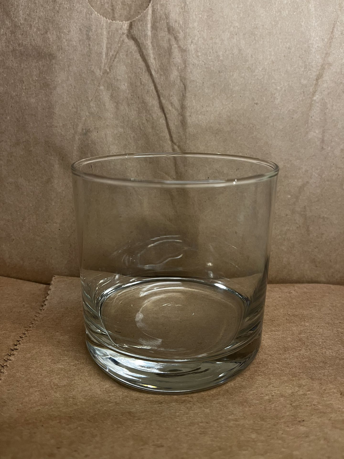 4”x4” Cylinder Glass Crystal Vases 