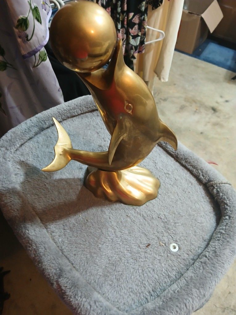 Brass Dolphin