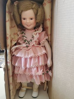 vintage Danbury Mint Shirley Temple "Stand Up and Cheer" Doll