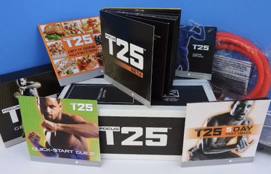 New Shaun T Beachbody T25 with Bands
