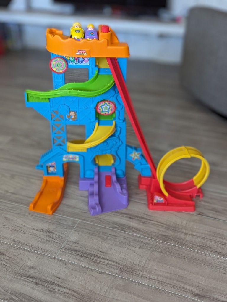 Fisher Price Little People Loops & Swoops Amusement Park