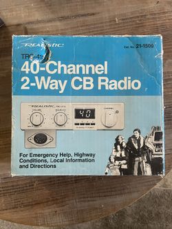 40 Channel 2-Way CB Radio