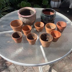 Garden Pottery Pots Terra Cot Succulents Flowers