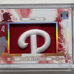 Justin Crawford Phillies Prospect Baseball Card 