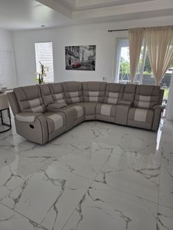 Seccional Reclinable manual