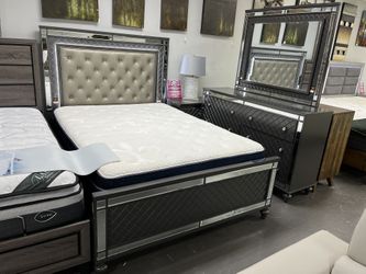 🔥🔥5PC BEDROOM SET ON HUGE DISCOUNT EVERYTHING MUST GO STORE CLOSING SAVE UP TO 70% 🔥🔥