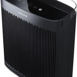 Honeywell InSight HEPA Air Purifier with Air Quality Indicator and Auto Mode, Extra-Large Rooms, Bedrooms, Home (500 sq ft), Black - Reduces Airborne 