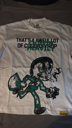 ‘That’s A Awful Lot Of Chiefin Heavily’ T-Shirt : White