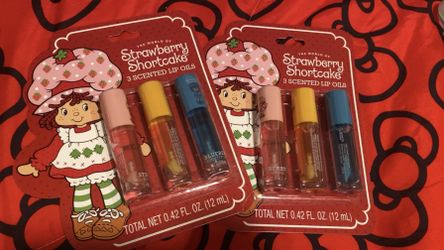 Strawberry Shortcake Lip Oil Set
