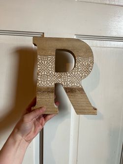 Letter R Home Decor