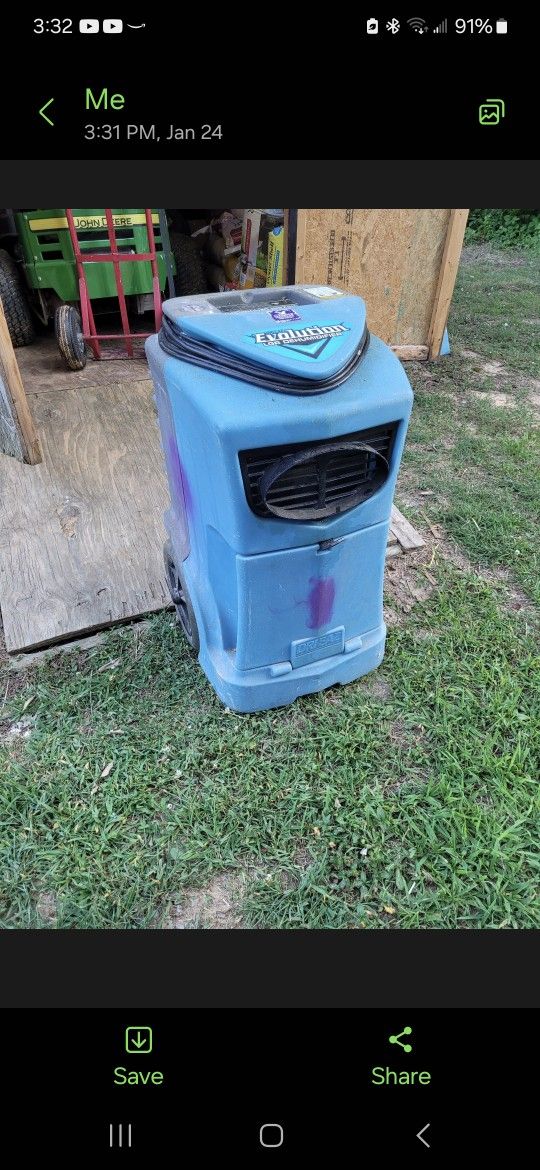 Comercial dehumidifier