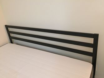 MORGEDAL Foam mattress, firm/dark gray, Twin - IKEA