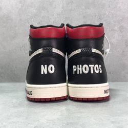 Not for Resale Varsity Red Jordan 1 High Nova