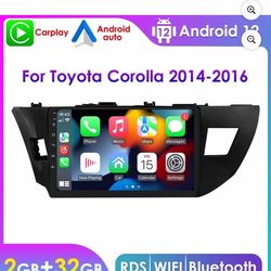 Carplay stereo  radio for 2014-2016 Toyota Corolla