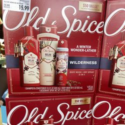 Old Spice Holiday Gift Set  Wilderness