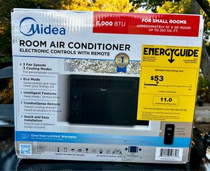 **Room Air Conditioner- MIDEA ~Brand New••