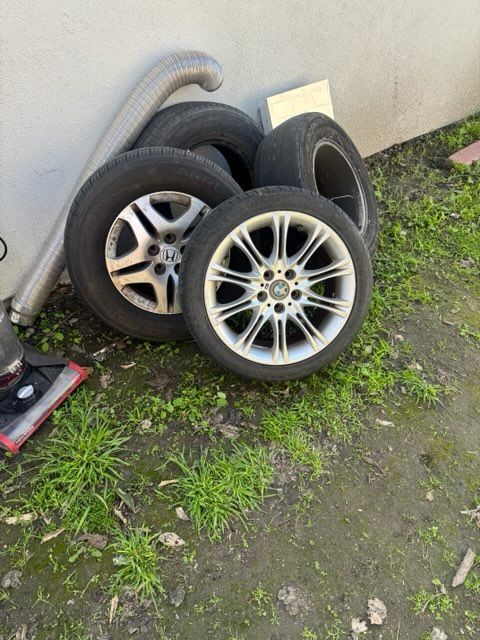 Tires With Wheels For Honda And BMW