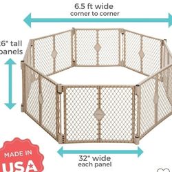 Toddleroo 8 Panel Gate 256x26