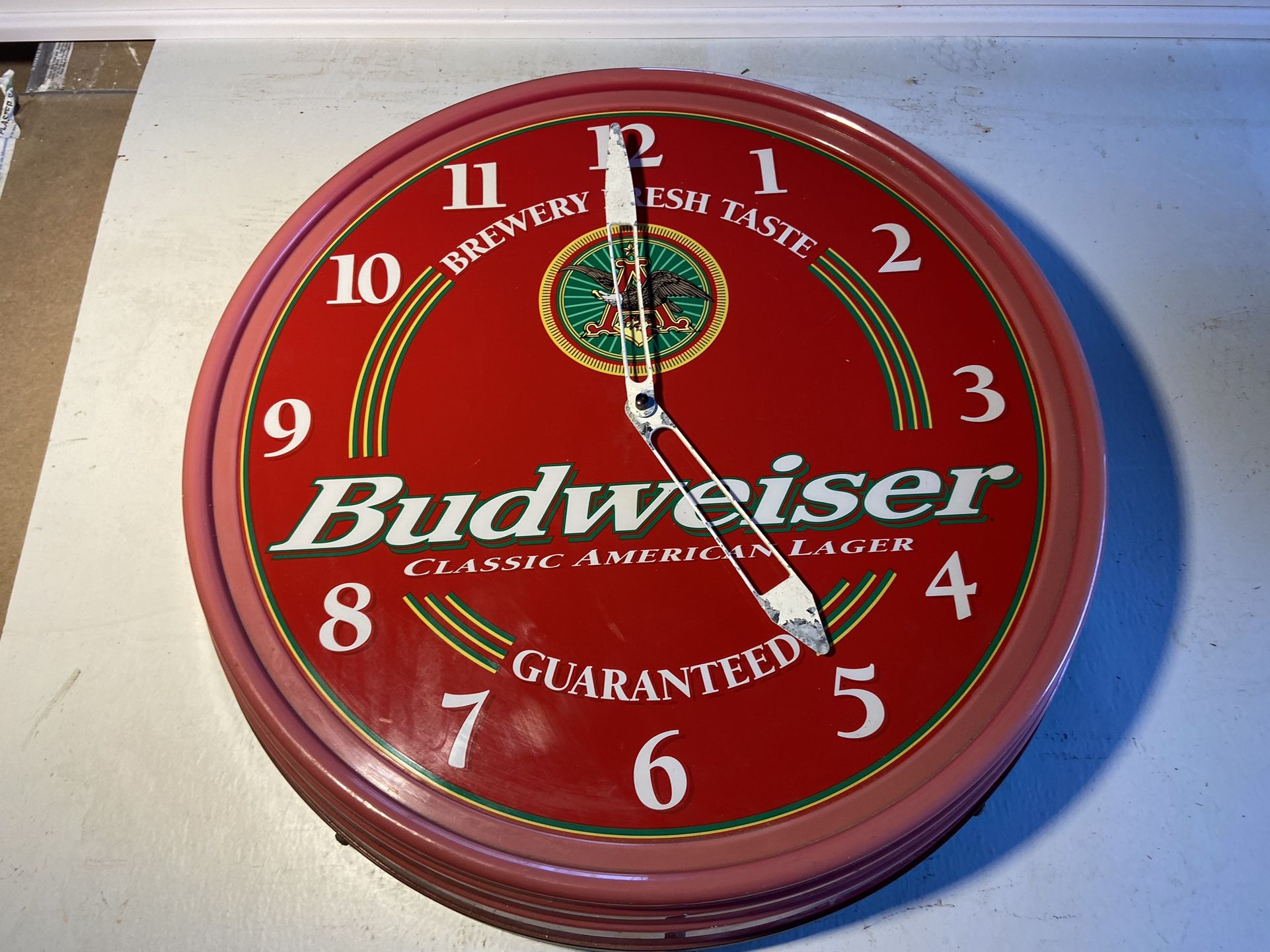 Budweiser Clock Wall