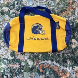 Vintage San Diego Chargers Small Duffle Bag  