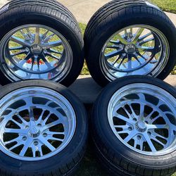 Intro Raider 17x11 With Toyo Extensa Tires 315/35/17 For Obs Chevy