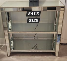 Mirror console table