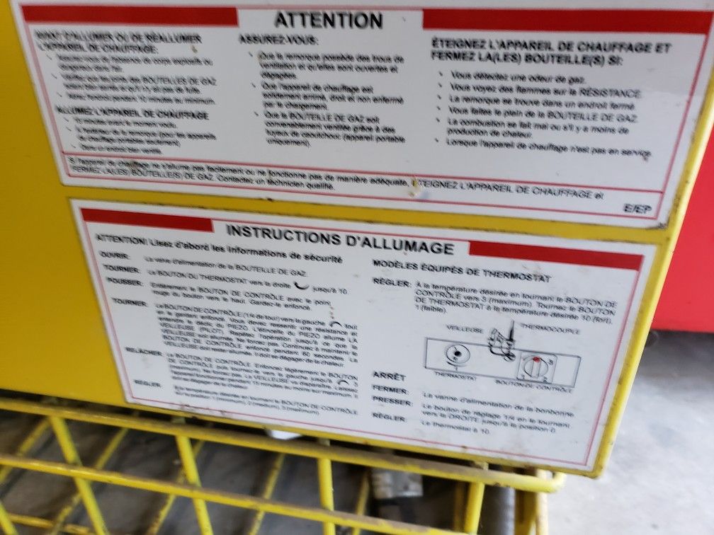 Northstar Flameless Commerical Propane Heater Wall mountable for Sale in  Fort Collins, CO - OfferUp