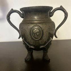 Antique Rogers Smith & Co New Haven 1868 Footed Creamer 