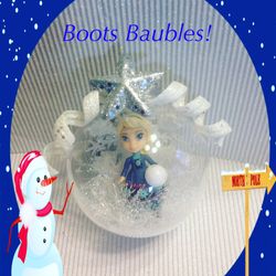 Handmade Elsa ornament