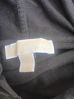 Michael Kors Black Knit Top Size M