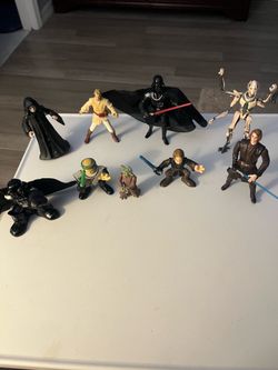 Star Wars / 9 pieces in perfect condition