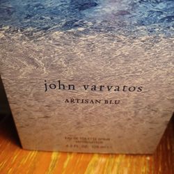 John Varvatos Artisan Blu 4.2oz Mens Cologne 