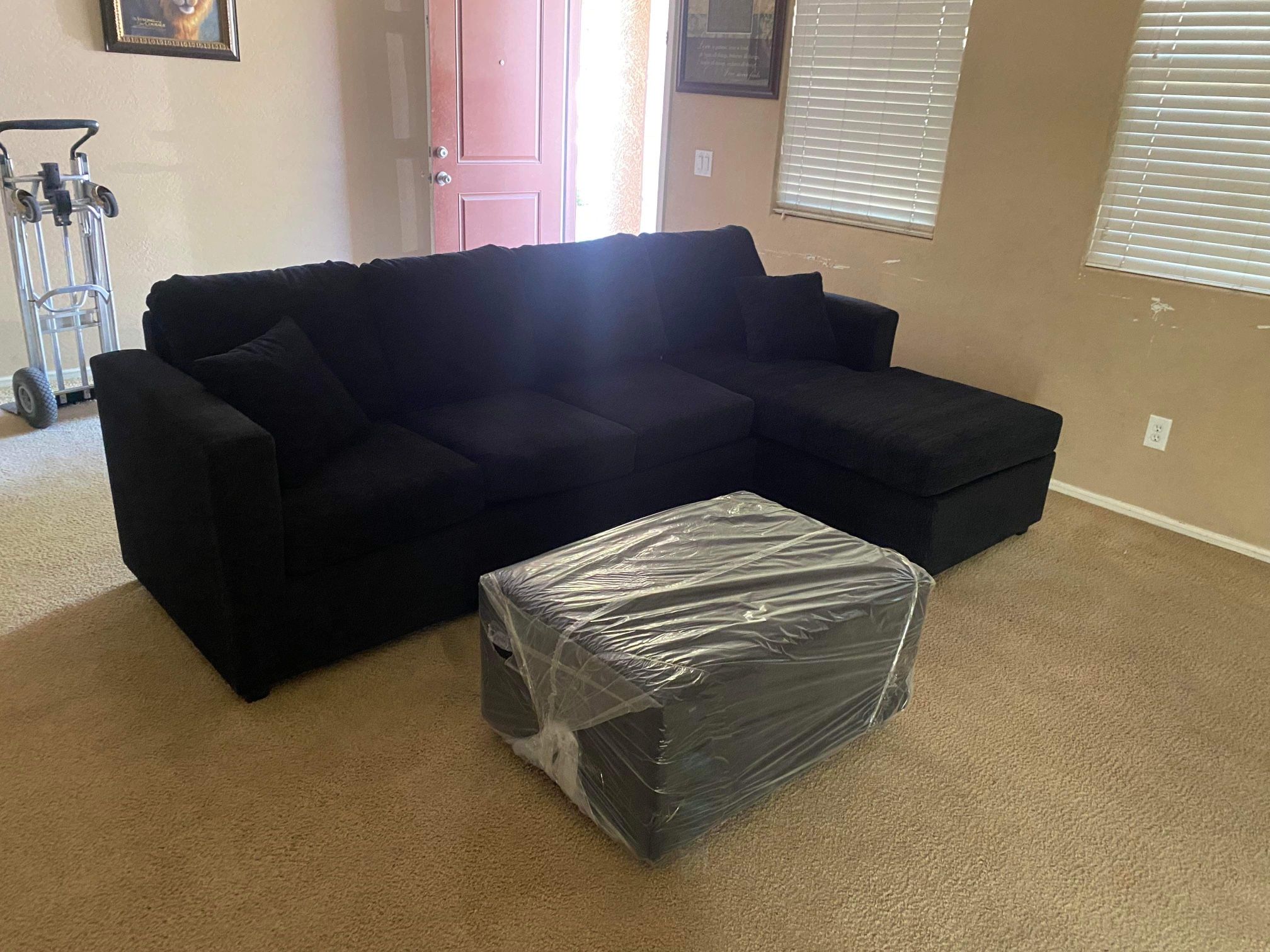 Brand New Sectionals With Free Ottoman