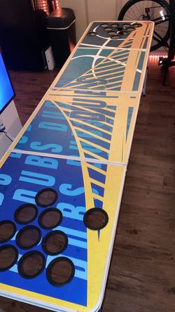 Golden State (Dubs) BeerPong Table
