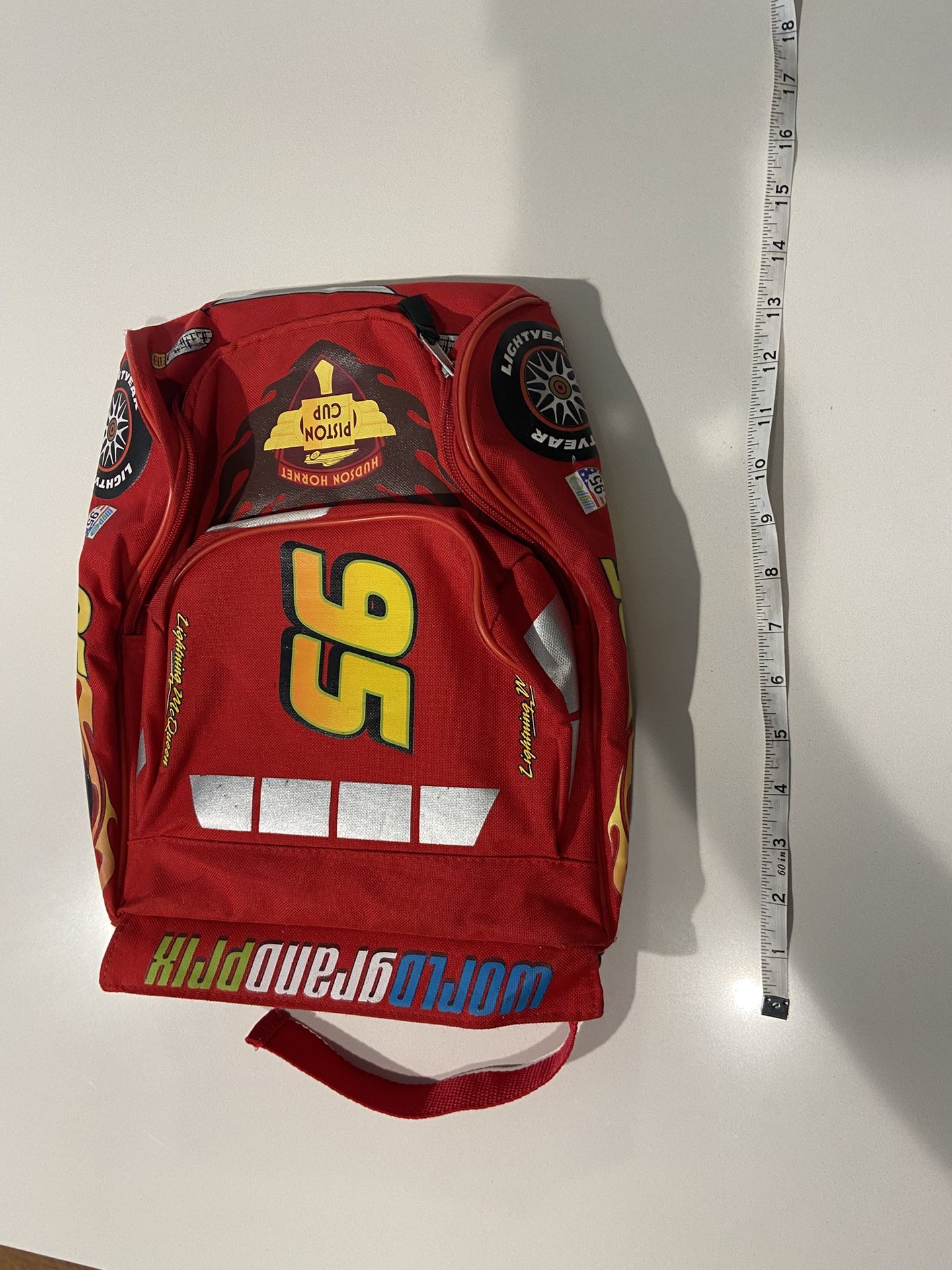 Toddler (Lightning McQueen) Backpack
