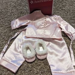 American Girl, Ruthie's Satin Pajamas, 2014, Retired - - Complete, In Box