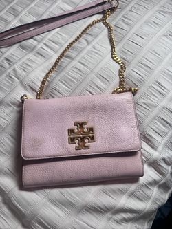 Tory Burch Pink Leather Crossbody Bag