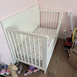 Toddler Bed - Can Be Converted Into A Crib 