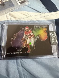 Patrick Mahomes Color blast 2020 obsidian