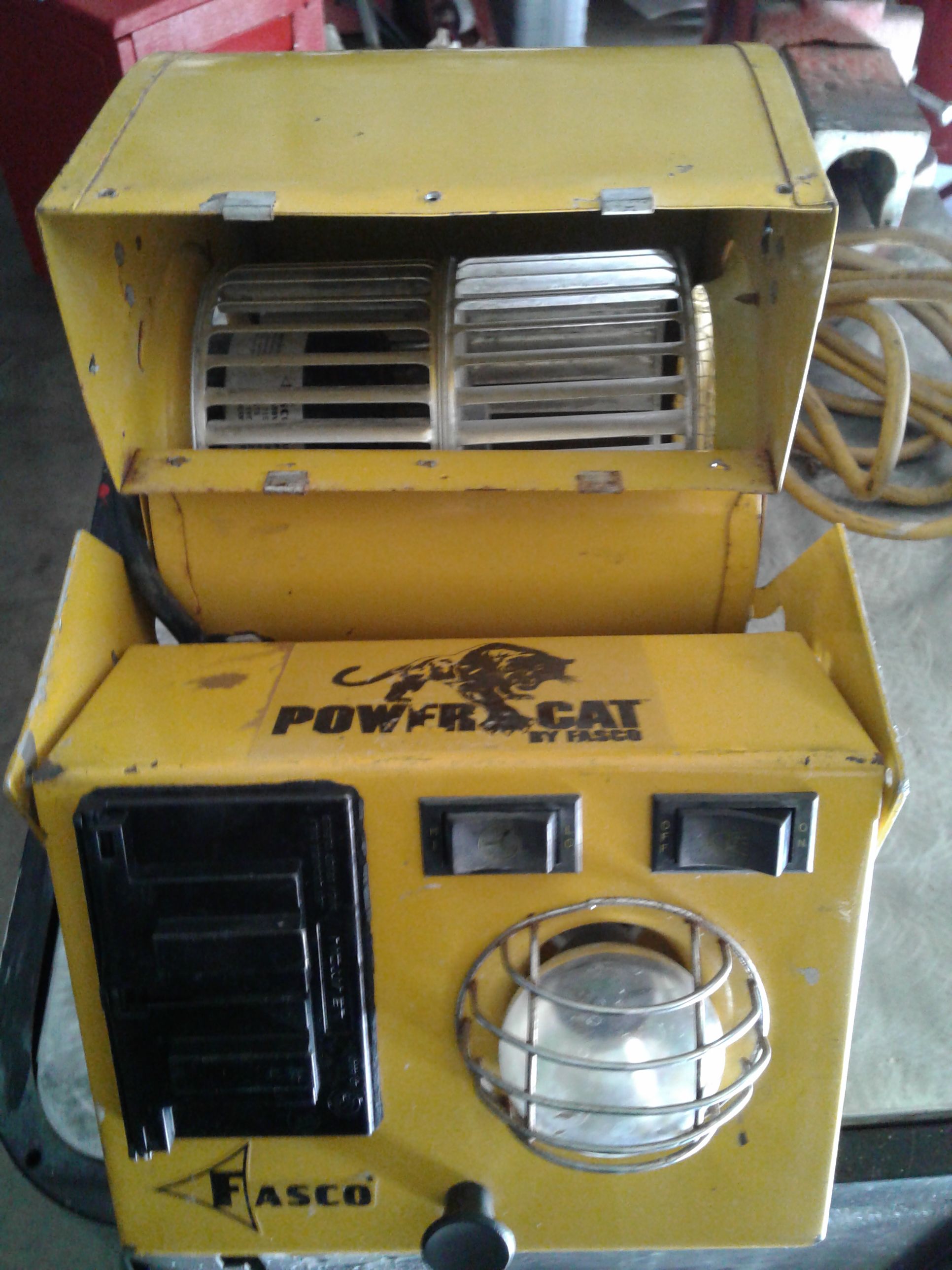 🔥Fasco Power Cat Model 400 XLH fan, light & power🔥