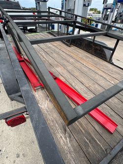Ladder rack for rams and fords