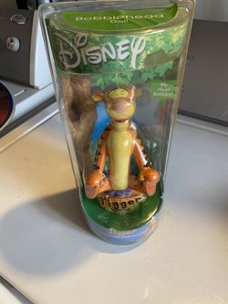 This collectible Disney tiger hand painted bobblehead doll is in a new conditions