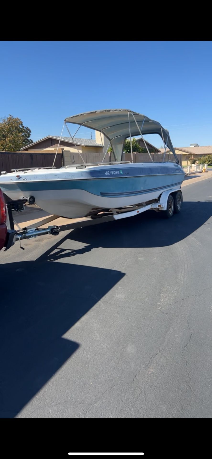 87 Four Winns 200 candia Party Barge