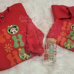 Matching custom sweatshirts & libbey!