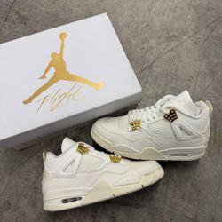 Jordan 4 Retro Metallic Gold