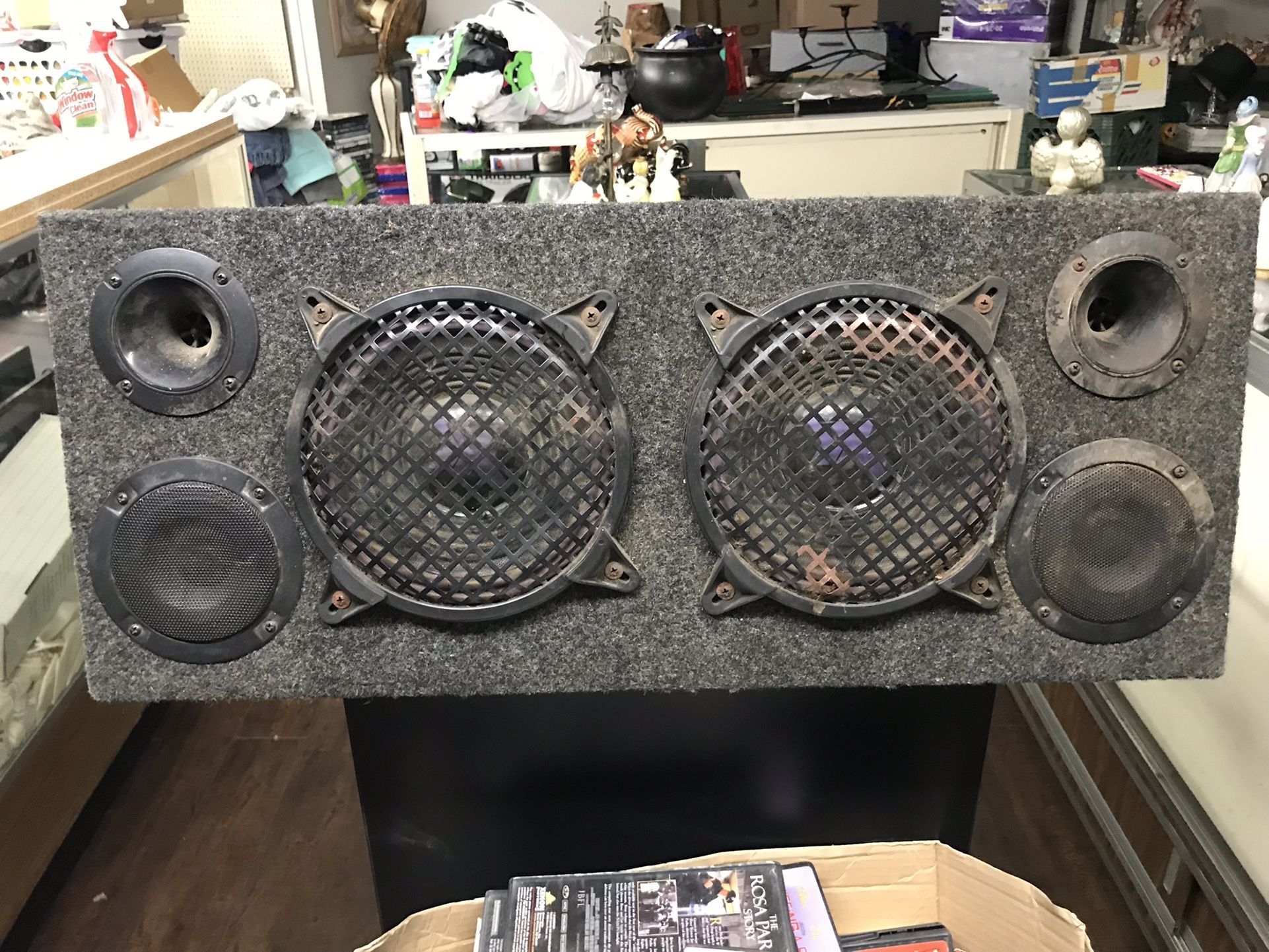 Subs And Speaker Box 